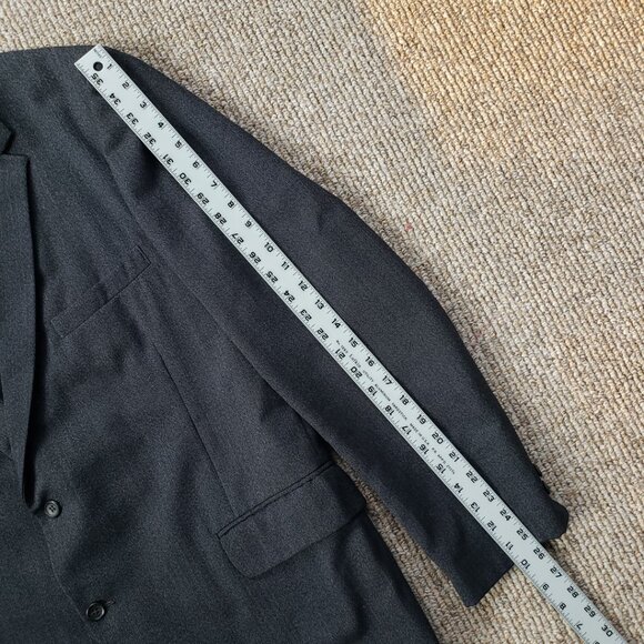 Golden Emblem Sport Coat Blazer Men's 42 Gray - Picture 10 of 11